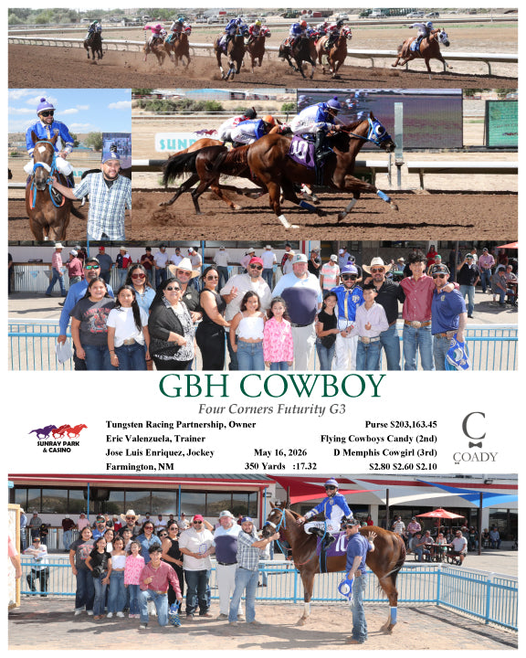 GBH COWBOY - Four Corners Futurity G3 - 05-16-26 - R08 - SRP - Coady Media - Kurtis Coady Photography