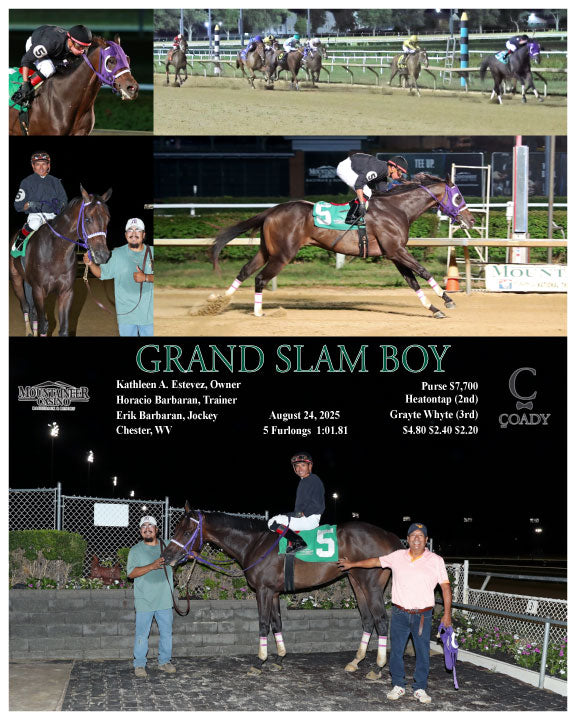 GRAND SLAM BOY - 08-24-25 - R08 - MNR - Coady Media - Kurtis Coady Photography