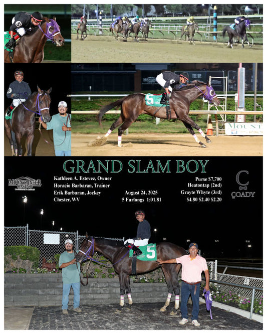 GRAND SLAM BOY - 08-24-25 - R08 - MNR - Coady Media - Kurtis Coady Photography