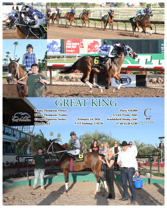 GREAT KING - 02-14-26 - R08 - TUP - Coady Media - Kurtis Coady Photography