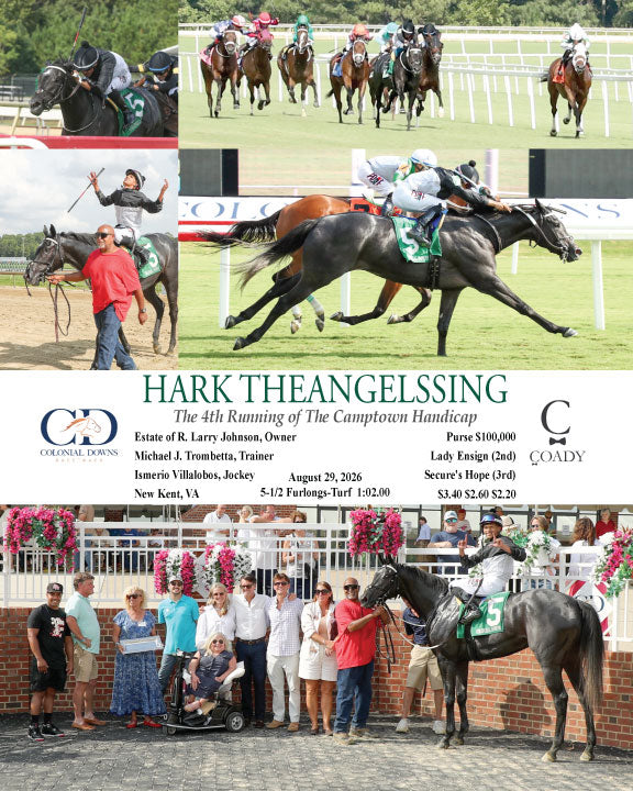 HARK THEANGELSSING - The 4th Running of The Camptown Handicap - 08-29-26 - R08 - CNL