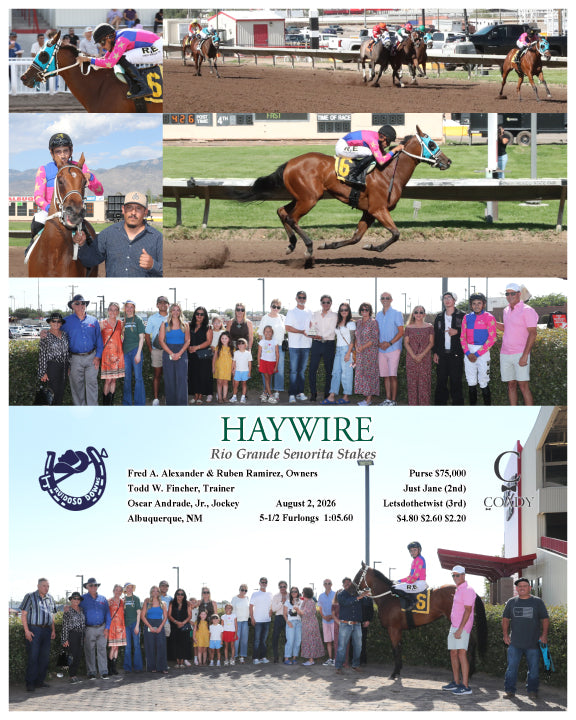 HAYWIRE - Rio Grande Senorita Stakes - 08-02-26 - R08 - RUI