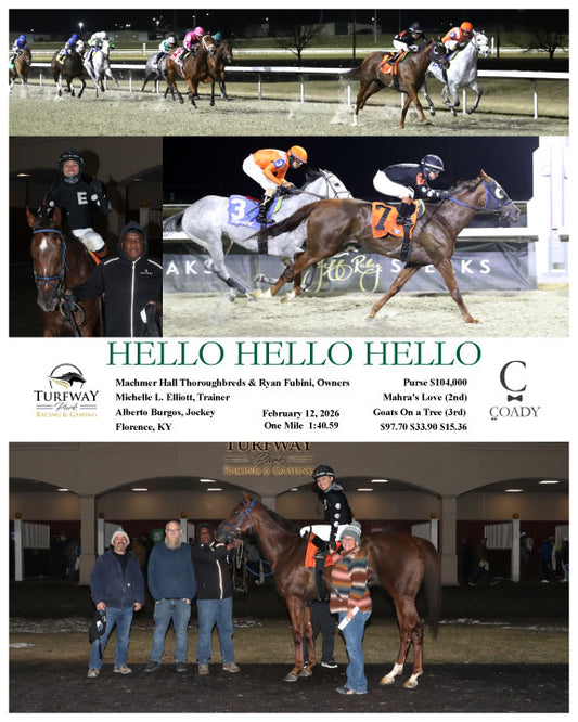 HELLO HELLO HELLO - 021226 - Race 08 - TP - Coady Media - Kurtis Coady Photography