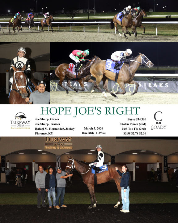 HOPE JOE'S RIGHT - 03-05-26 - R08 - TP - Coady Media - Kurtis Coady Photography