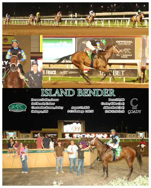 ISLAND BENDER  - 08-22-26 - R08 - CBY