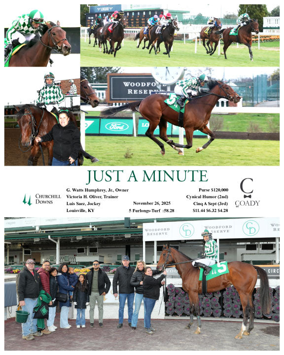 JUST A MINUTE - 11-26-25 - R08 - CD