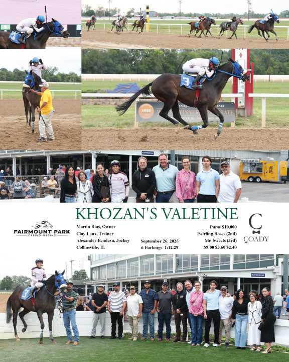 KHOZAN'S VALETINE - 09-26-26 - R08 - FP