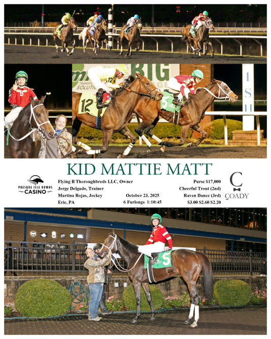 KID MATTIE MATT - 10-23-25 - R08 - PID