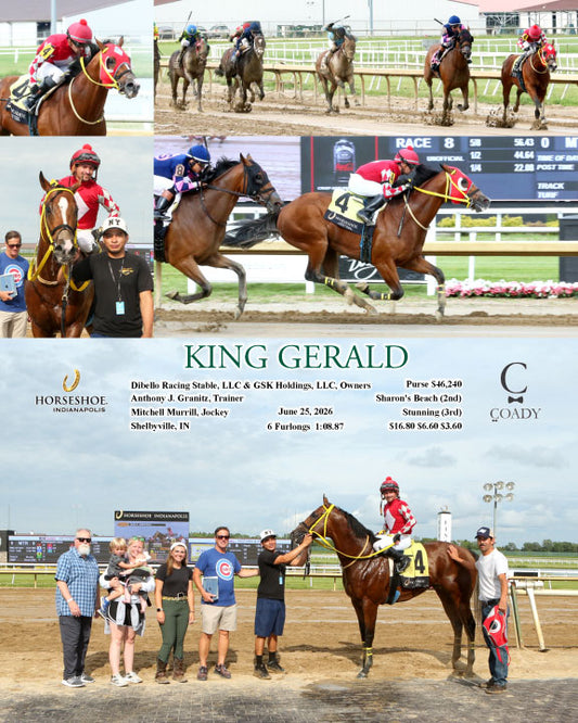KING GERALD - 06-25-26 - R08 - IND