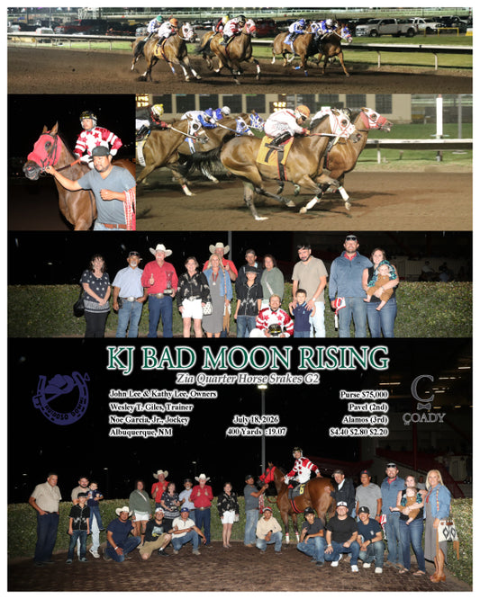 KJ BAD MOON RISING - Zia Quarter Horse Srakes G2 - 07-18-26 - R08 - RUI