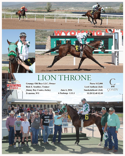LION THRONE  - 06-06-26 - R08 - WYO