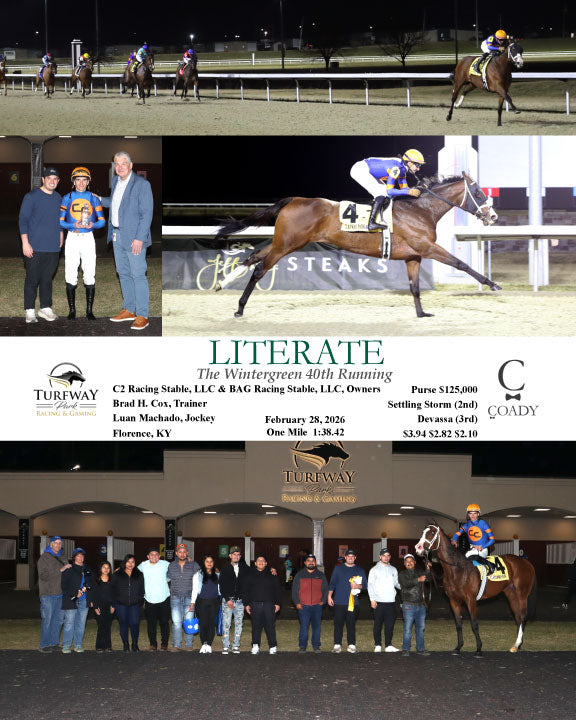 LITERATE - 022826 - Race 08 - TP - Coady Media - Kurtis Coady Photography