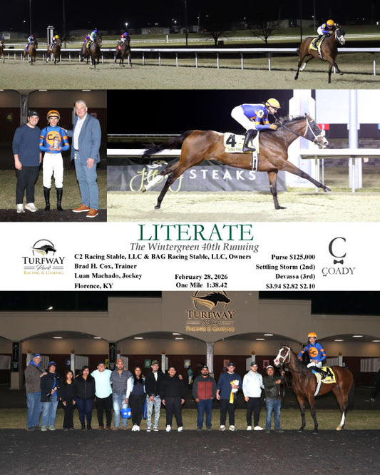 LITERATE - 022826 - Race 08 - TP - Coady Media - Kurtis Coady Photography