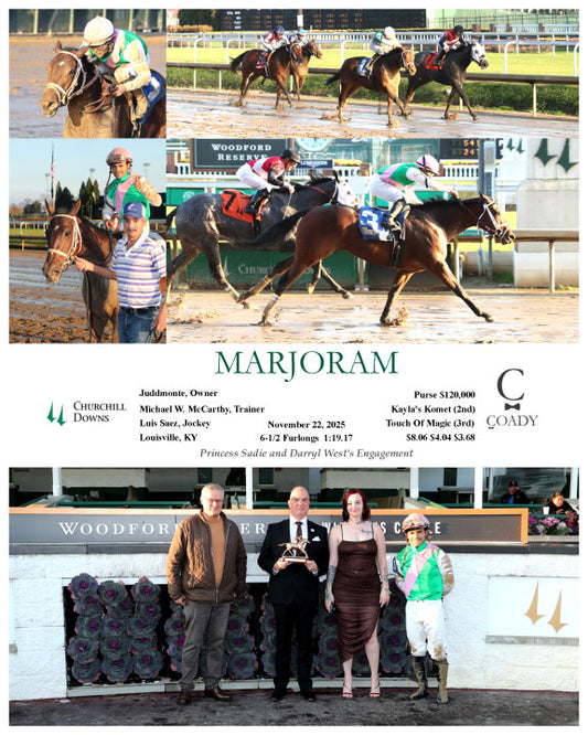 MARJORAM - 112225 - Race 08 - CD - Group