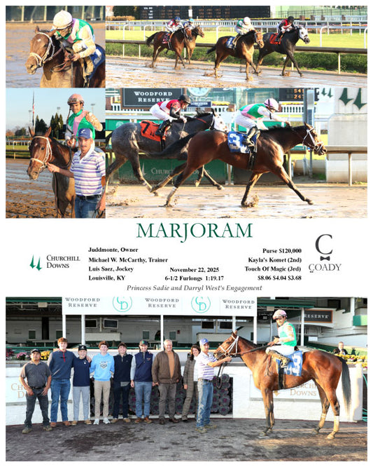 MARJORAM - 112225 - Race 08 - CD