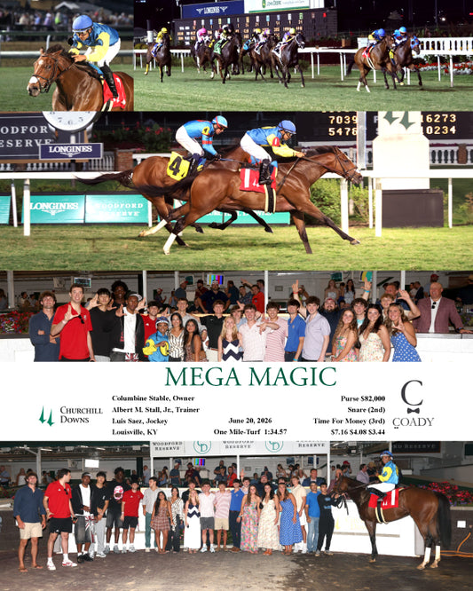 MEGA MAGIC - 062026 - Race 08 - CD