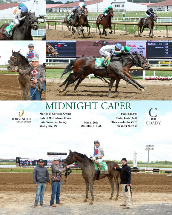 MIDNIGHT CAPER - 05-01-26 - R08 - IND - Coady Media - Kurtis Coady Photography