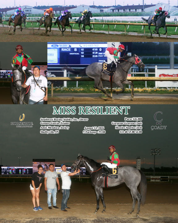 MISS RESILIENT - 08-13-26 - R08 - IND