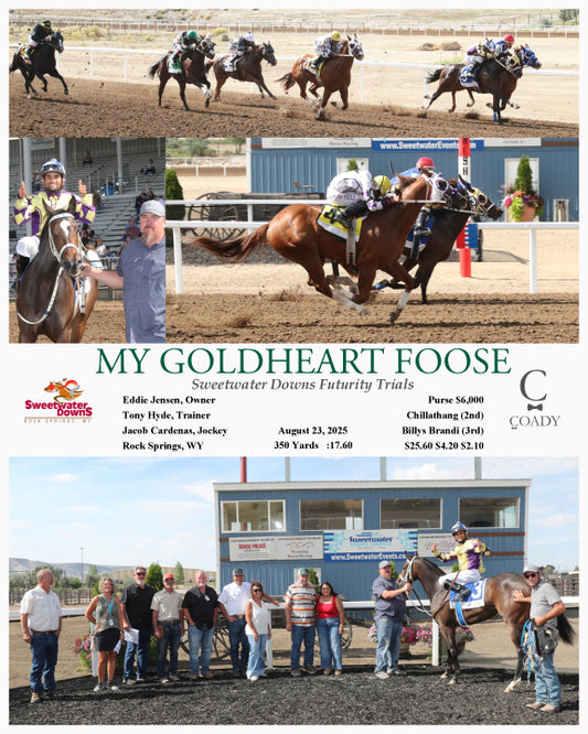 MY GOLDHEART FOOSE - Sweetwater Downs Futurity Trials - 08-23-25 - R08 - SWF