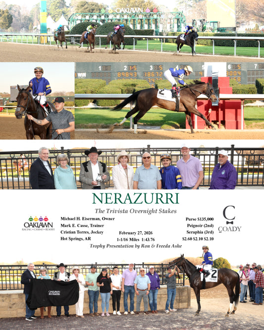 NERAZURRI - The Trivista Overnight Stakes - 02-27-26 - R08 - OP - Coady Media - Kurtis Coady Photography