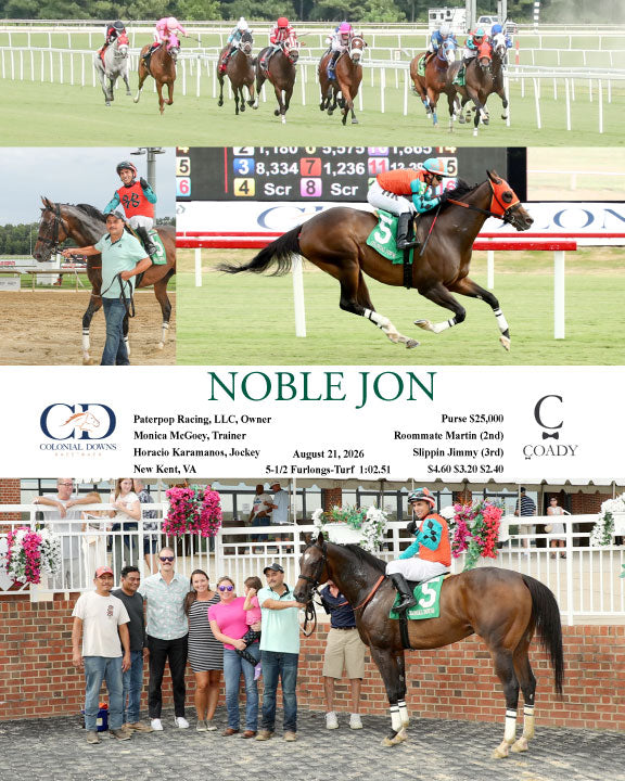 NOBLE JON - 08-21-26 - R08 - CNL