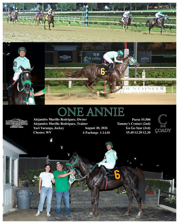 ONE ANNIE - 08-30-26 - R08 - MNR
