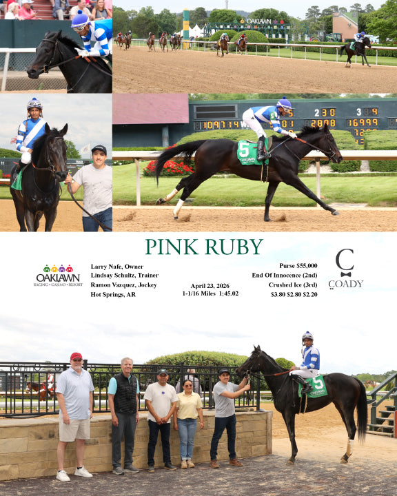 PINK RUBY - 042326 - Race 08 - OP - Coady Media - Kurtis Coady Photography