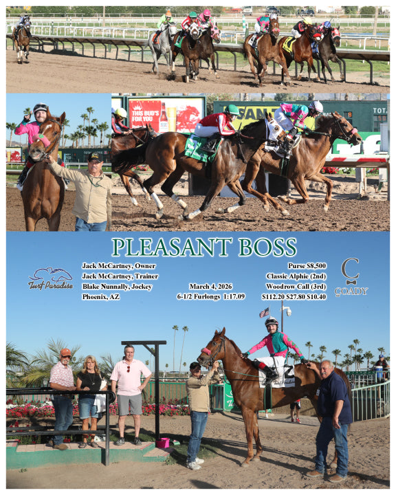 PLEASANT BOSS - 03-04-26 - R08 - TUP - Coady Media - Kurtis Coady Photography