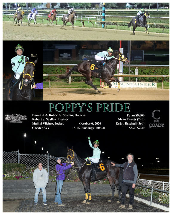 POPPY'S PRIDE - 10-06-26 - R08 - MNR