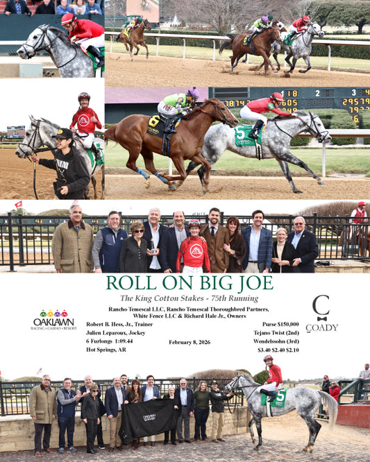 ROLL ON BIG JOE - The King Cotton Stakes - 02-08-26 - R08 - OP - Coady Media - Kurtis Coady Photography