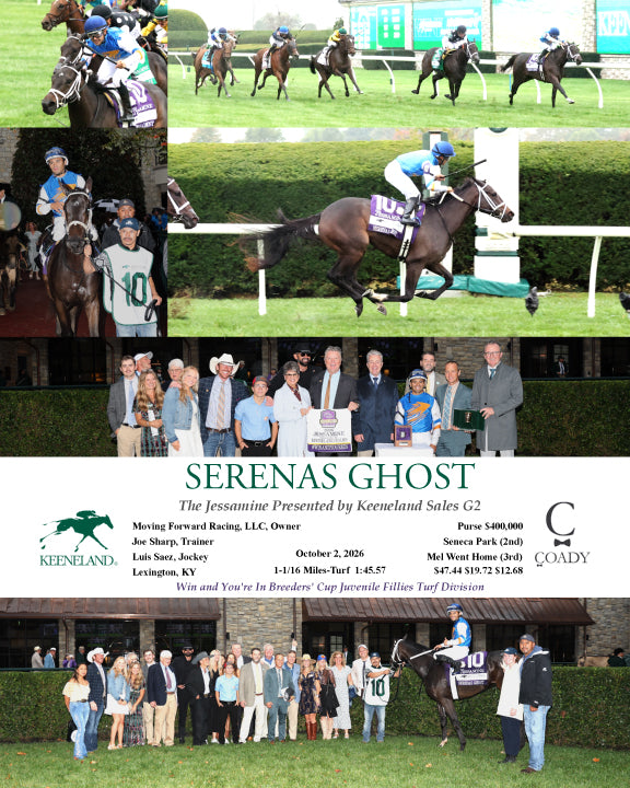 SERENAS GHOST - 100226 - Race 08 - KEE  The Jessamine G2
