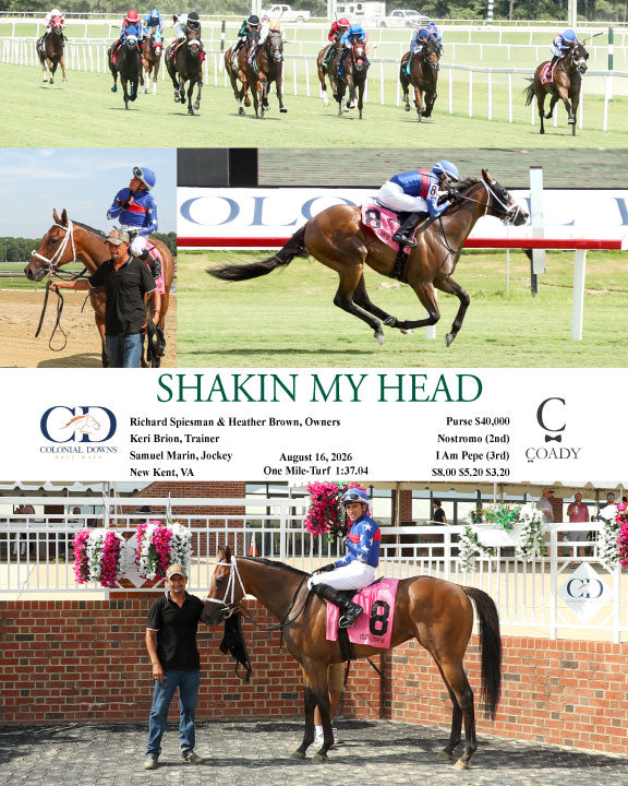 SHAKIN MY HEAD - 08-16-26 - R08 - CNL
