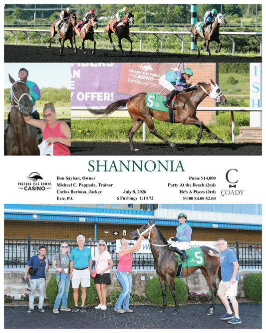 SHANNONIA - 07-08-26 - R08 - PID