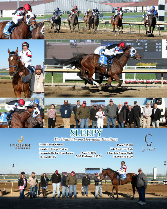 SLEEPY - The Brian Elmore Overnight Handicap - 04-07-26 - R08 - IND - Coady Media - Kurtis Coady Photography