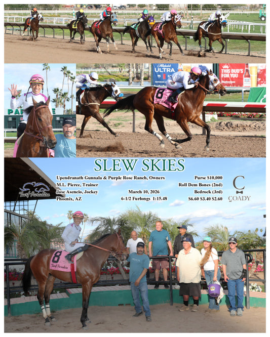 SLEW SKIES - 03-10-26 - R08 - TUP - Coady Media - Kurtis Coady Photography