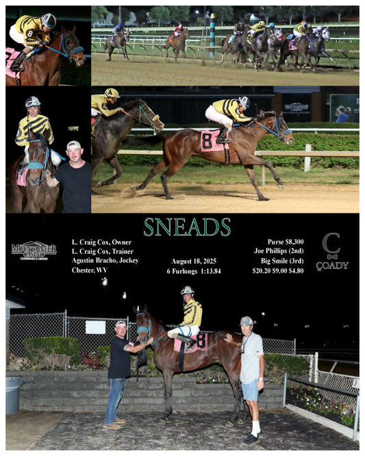 SNEADS - 08-18-25 - R08 - MNR - Coady Media - Kurtis Coady Photography