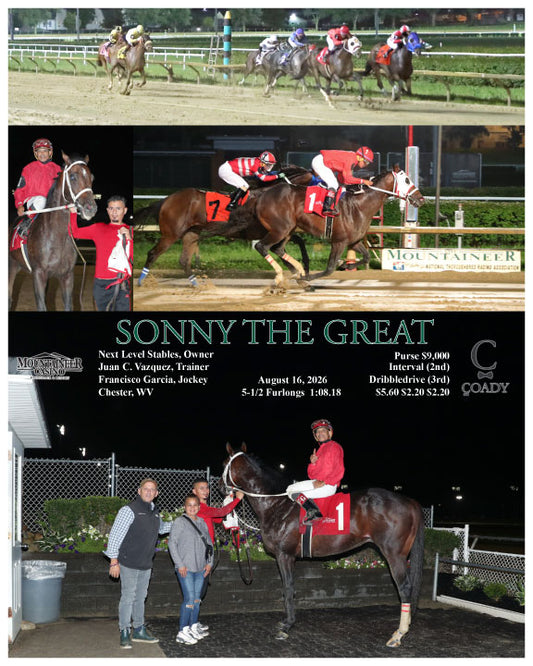 SONNY THE GREAT - 08-16-26 - R08 - MNR