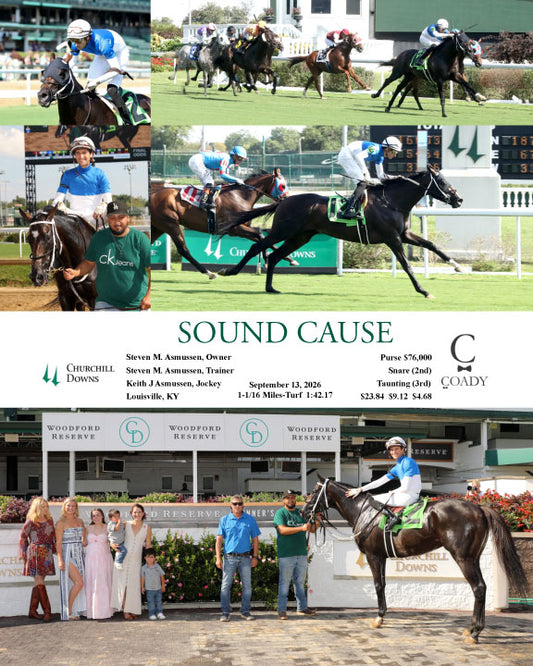 SOUND CAUSE - 091326 - Race 08 - CD