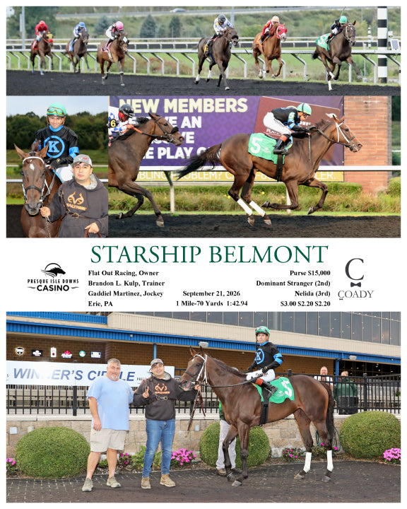 STARSHIP BELMONT - 09-21-26 - R08 - PID