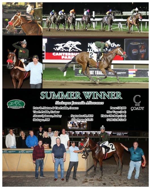 SUMMER WINNER - Shakopee Juvenile Allowance - 09-20-25 - R08 - CBY