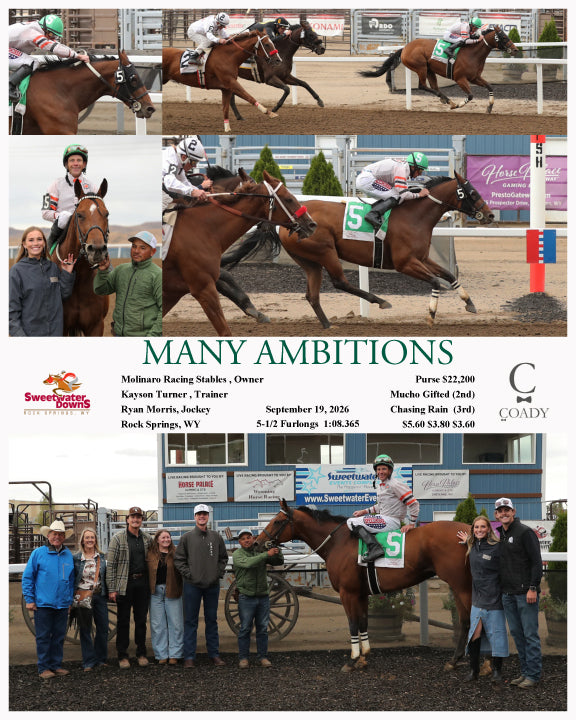 MANY AMBITIONS  - 09-19-26 - R08 - SWF