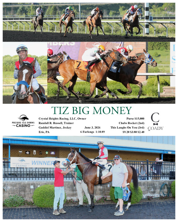 TIZ BIG MONEY - 06-03-26 - R08 - PID