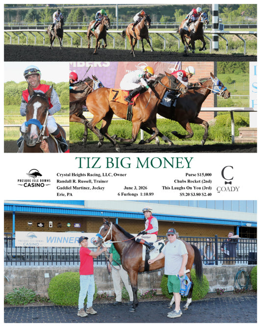 TIZ BIG MONEY - 06-03-26 - R08 - PID