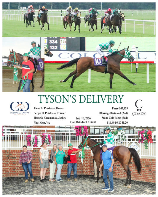 TYSON'S DELIVERY - 07-10-26 - R08 - CNL