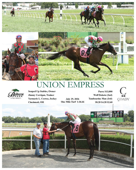 UNION EMPRESS - 07-29-26 - R08 - BTP