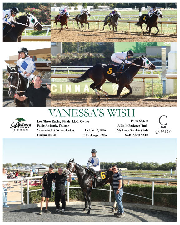 VANESSA'S WISH - 10-07-26 - R08 - BTP