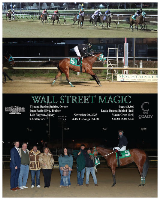 WALL STREET MAGIC - 11-30-25 - R08 - MNR