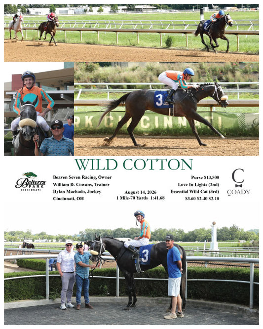 WILD COTTON - 08-14-26 - R08 - BTP