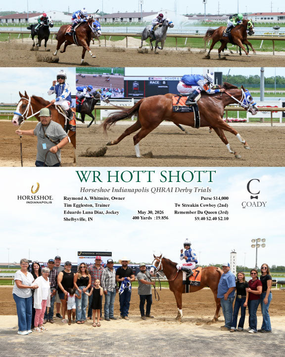 WR HOTT SHOTT - Horseshoe Indianapolis QHRAI Derby Trials - 05-30-26 - R08 - IND