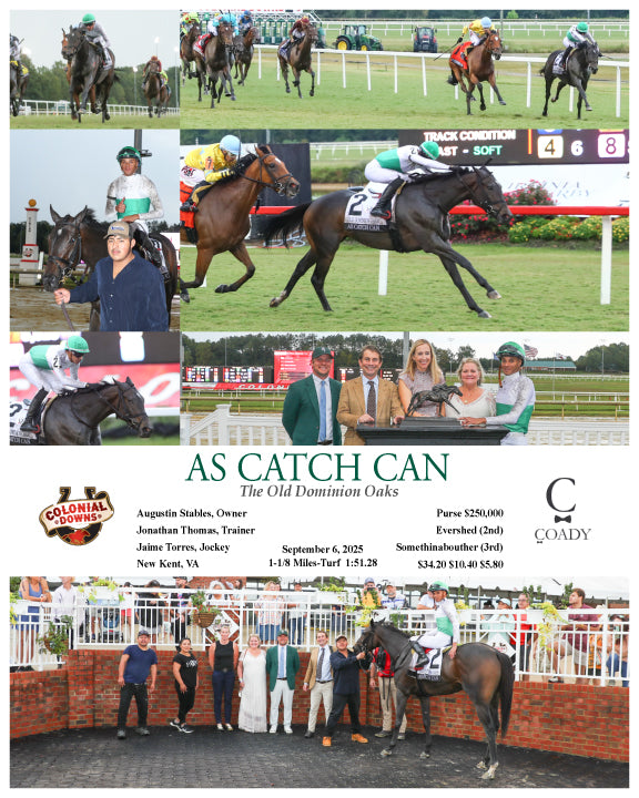 AS CATCH CAN - The Old Dominion Oaks - 09-06-25 - R09 - CNL - Coady Media - Kurtis Coady Photography
